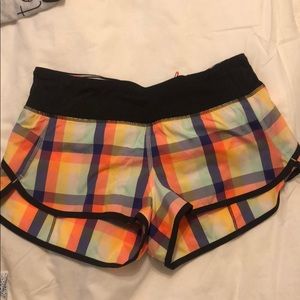 Lululemon Seawheeze speed shorts